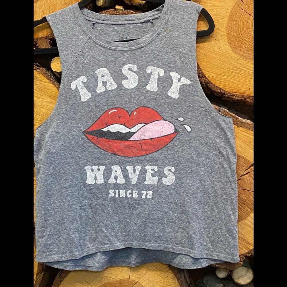Billabong Rare Vintage “Tasty Waves” Surfer Tee